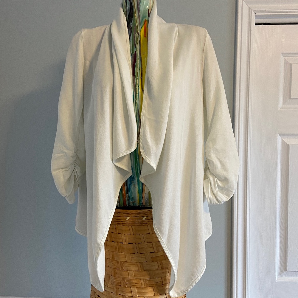 KAREN by Karen Kane Shawl Collar Jacket, Size Medium